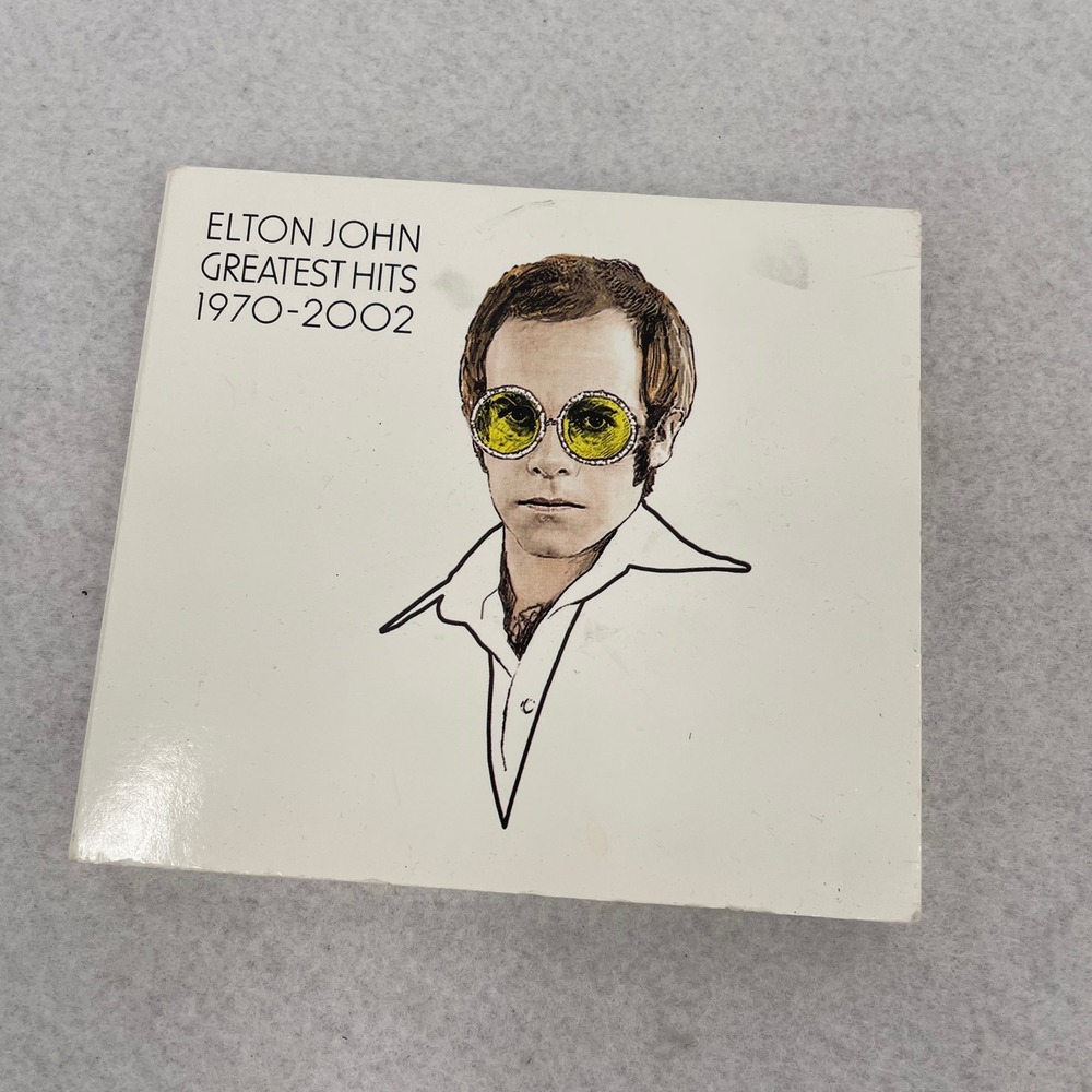 Elton John Greatest Hits 1970-2002 Double CD 2-Disc Set 34 Tracks Mercury Record